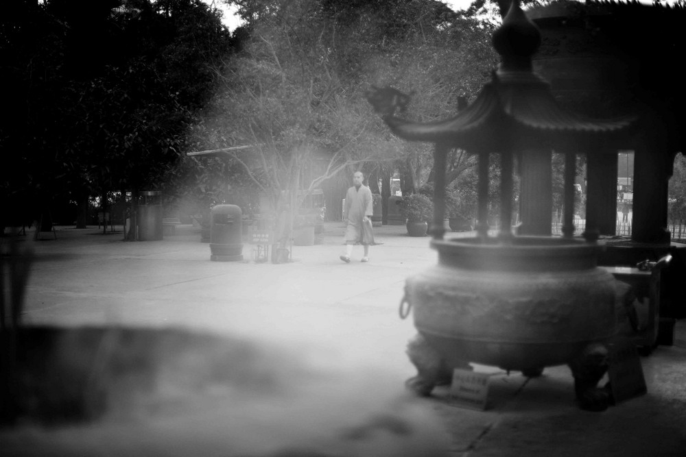 Moine, Lantau Monastery, Hong Kong