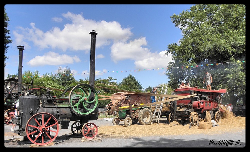 Moisson et Battage à l' Ancienne: