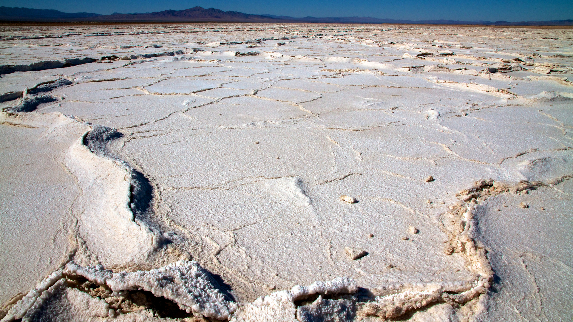 Mojave salt lake