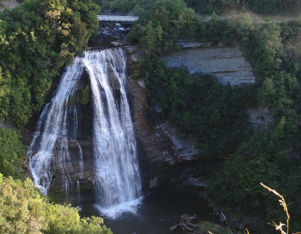 Mokau Falls am Lake Waikaremoana