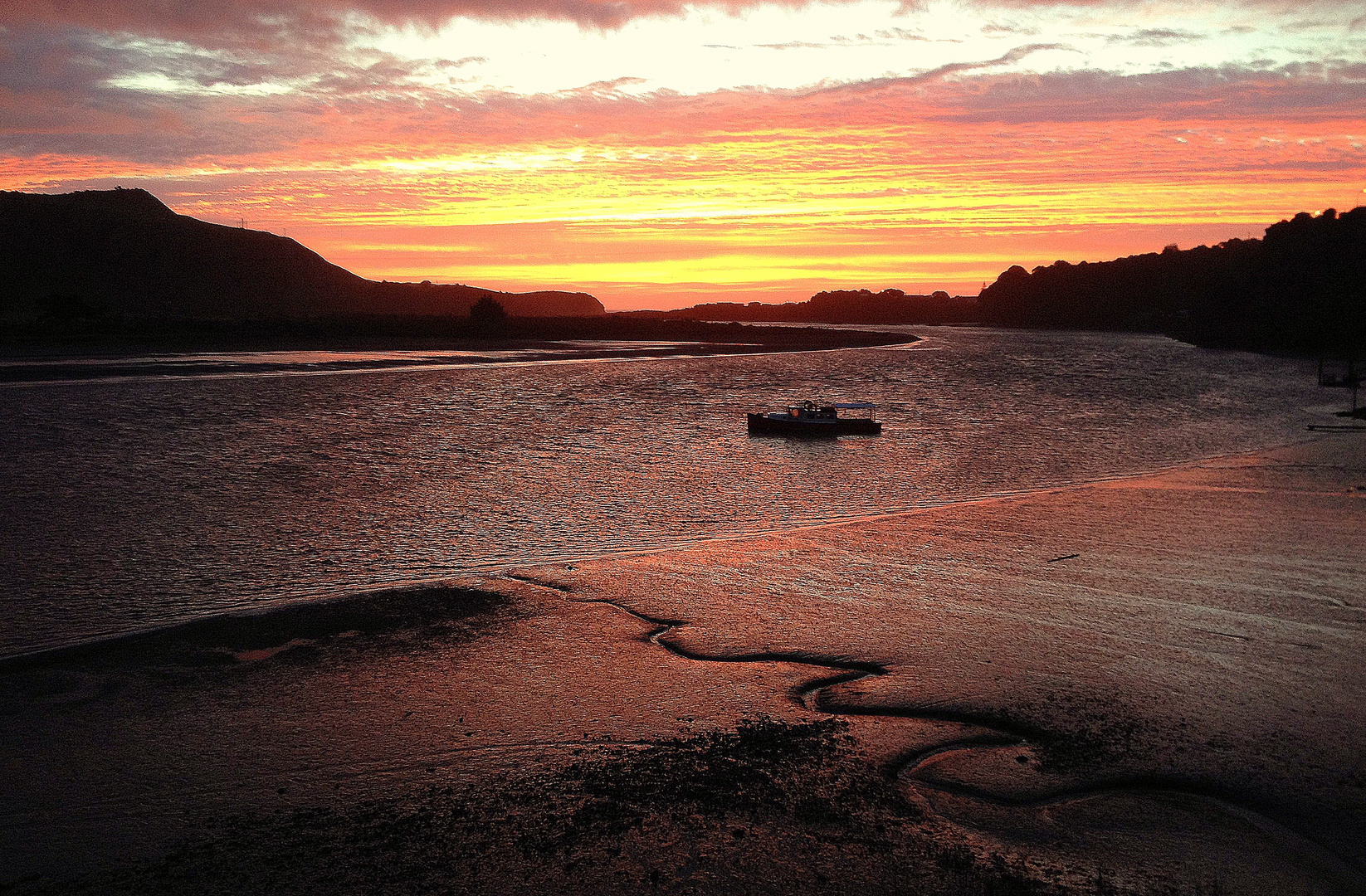 Mokau River Sunset