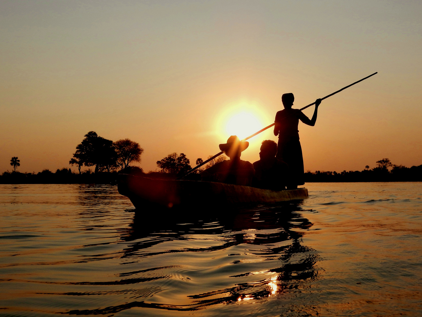 Mokoro im Okavango Delta