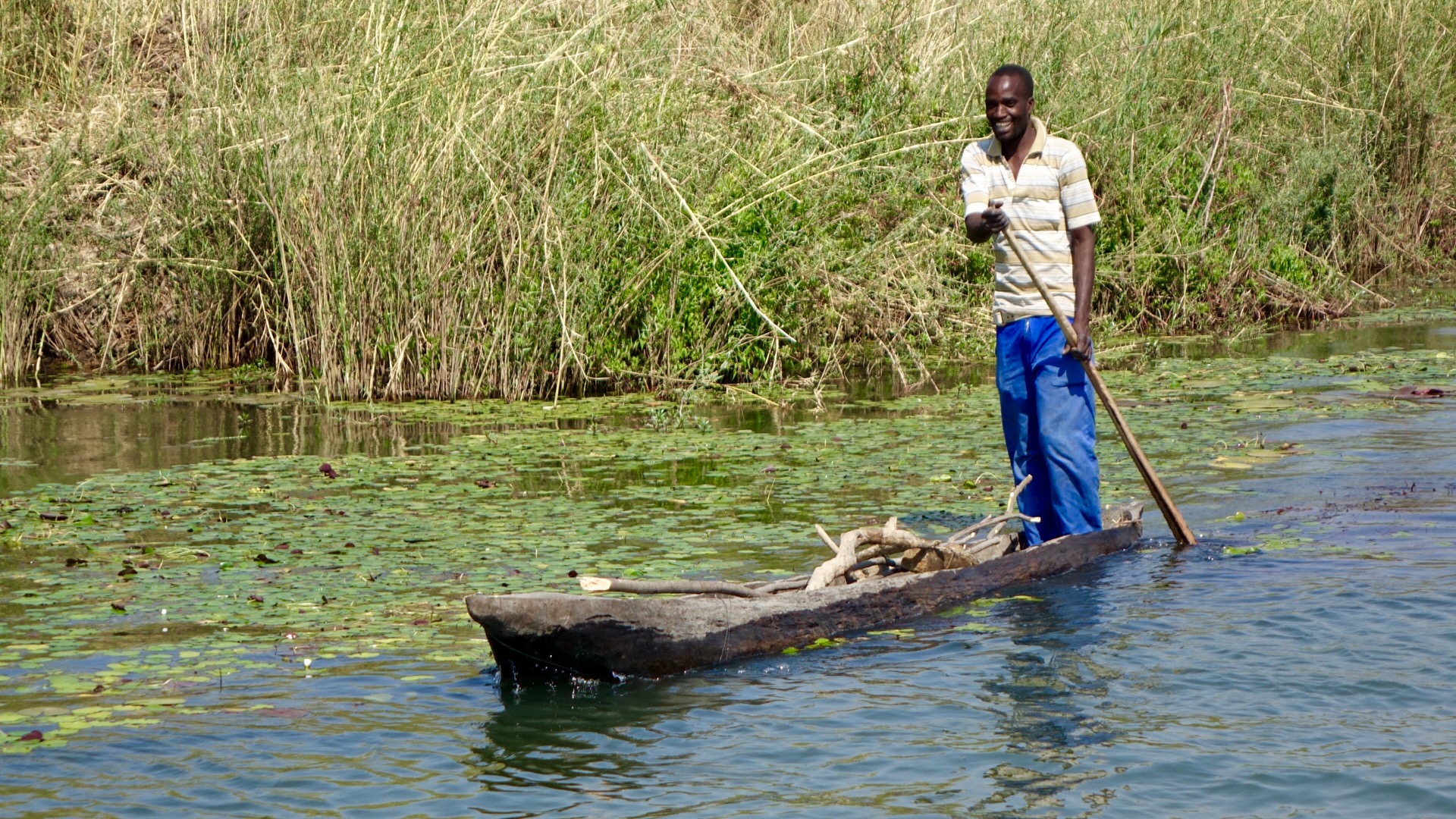 Mokorofahrt auf dem Kavango