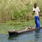 Mokorofahrt auf dem Kavango