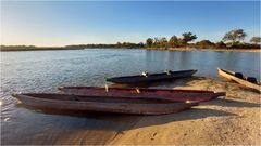 Mokorofahrt auf dem Kavango-Fluss