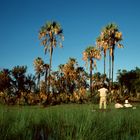 Mokorofahrt auf dem Okavango - 1992 - (3)