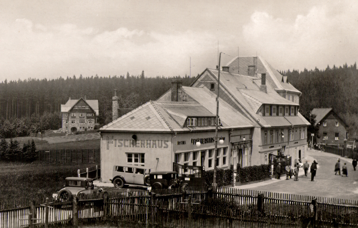 Moldau - Fischerhaus um 1935