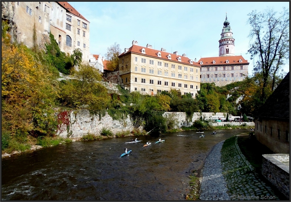 Moldau - Wasserwanderer