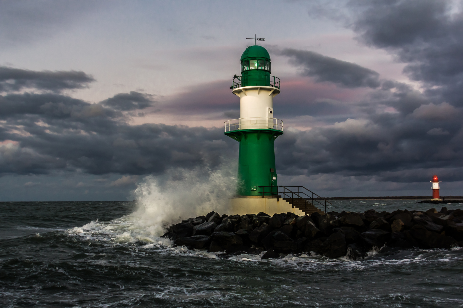 Molenfeuer in Warnemünde