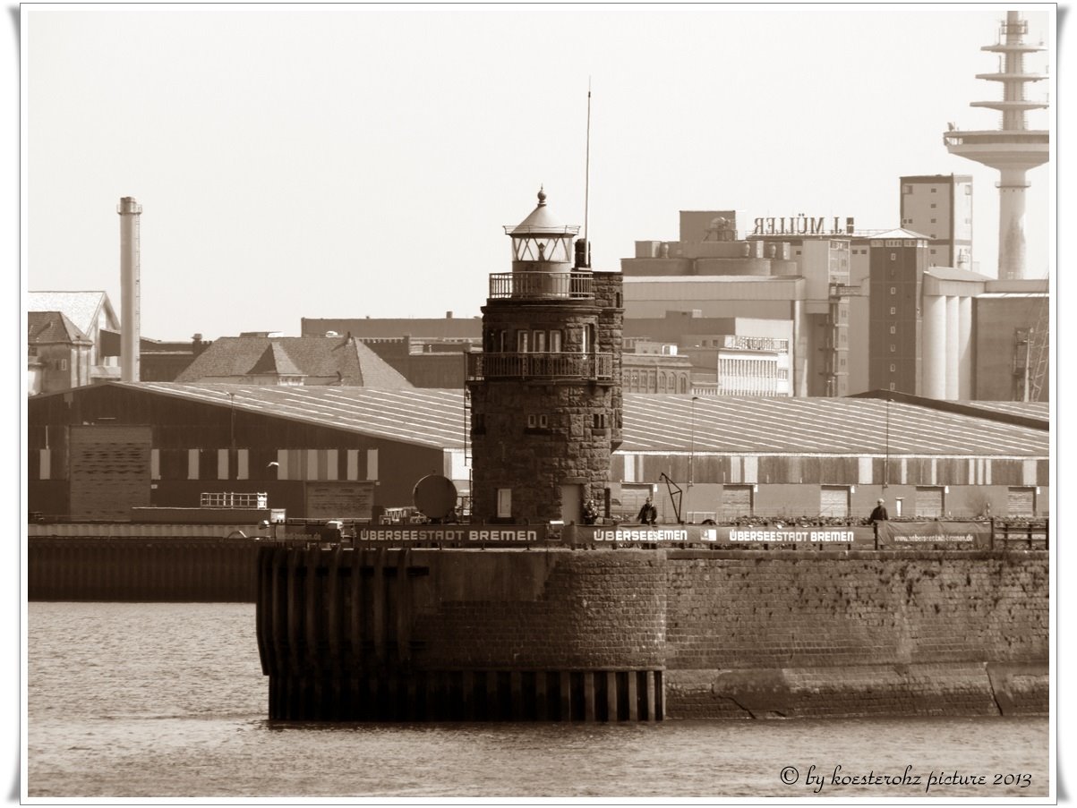 Molenfeuer Überseehafen Süd