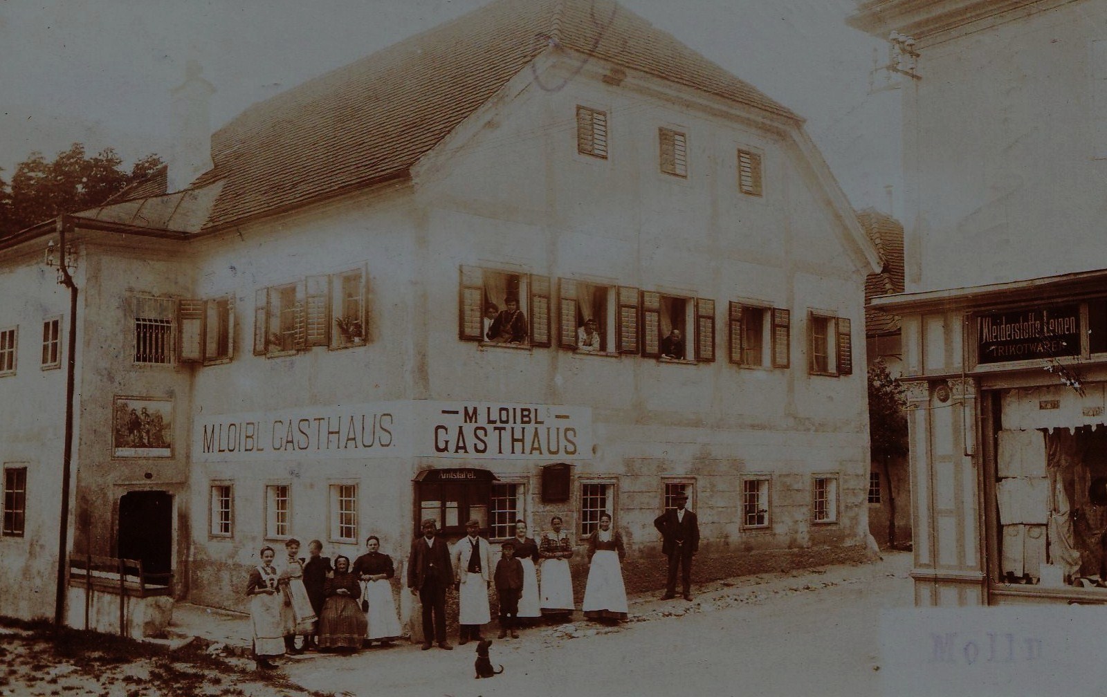 Molln - Gasthaus Loibl um 1910