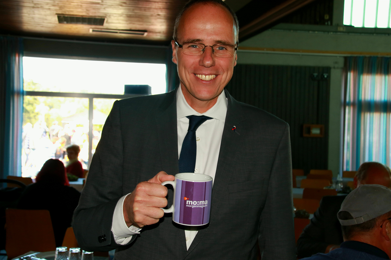 Moma-Tasse goes Innenministerium