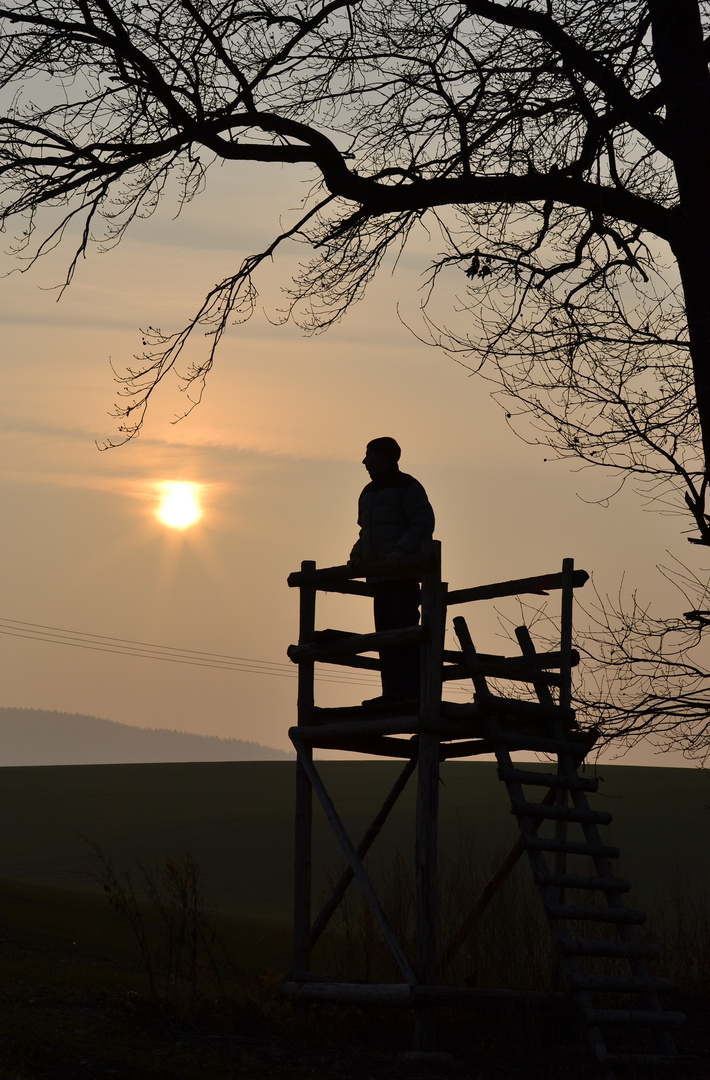 Moment der Stille ...