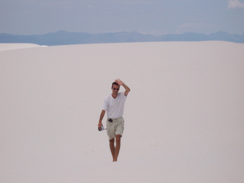 Momentaufnahme im White Sands National Park (New Mexiko).