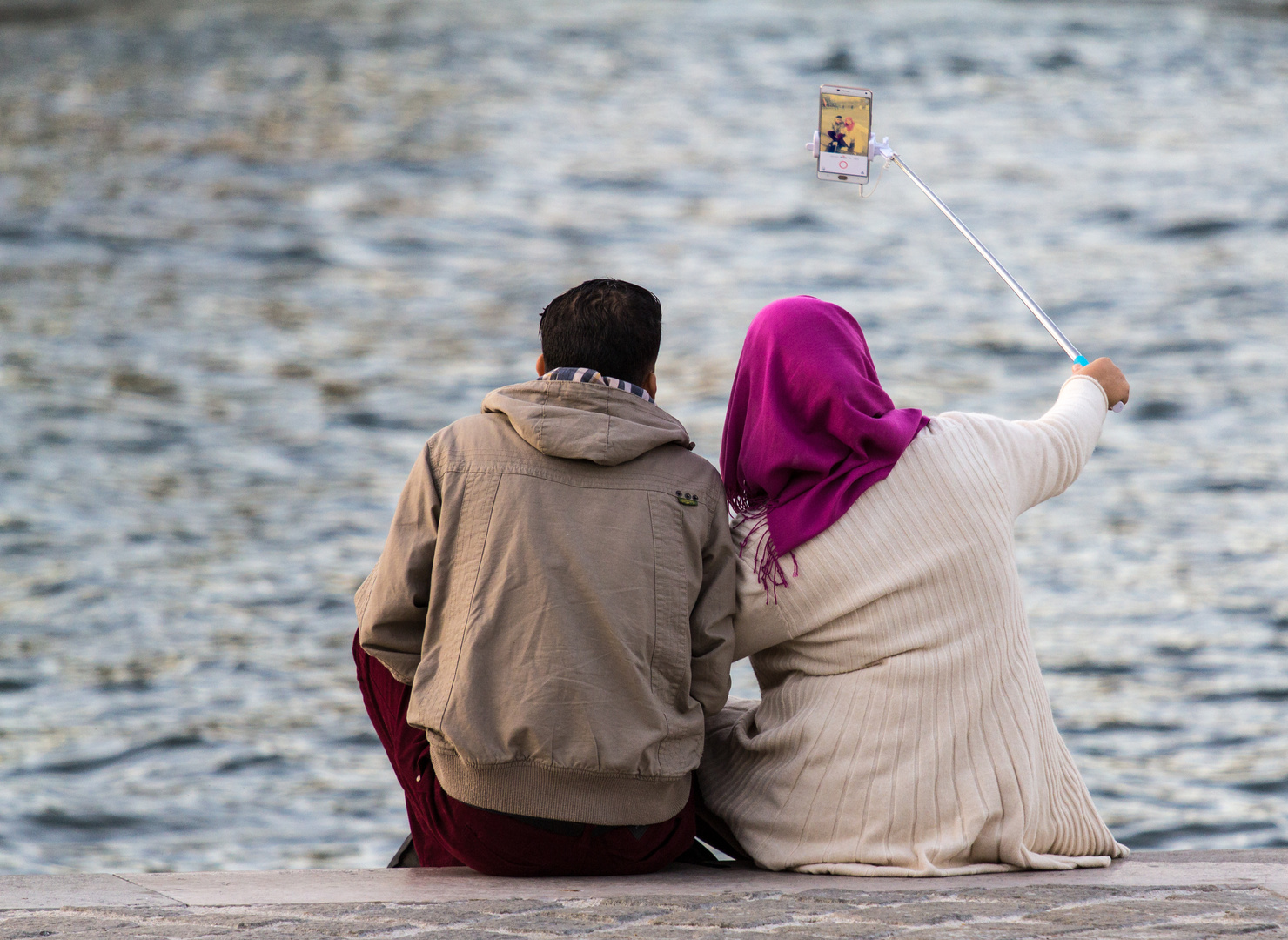 Momente an der Seine