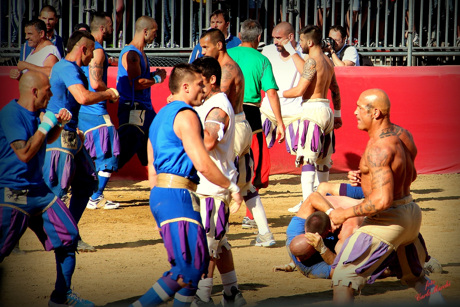 momenti dal Calcio Storico Fiorentino