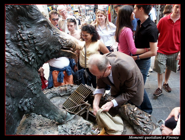 Momenti quotidiani a Firenze