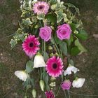 Mon 1er BouqueT de mariée fait sur bridy , retombant ( cascade )