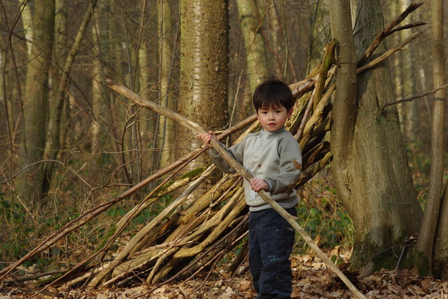 Mon assistant et sa cabane