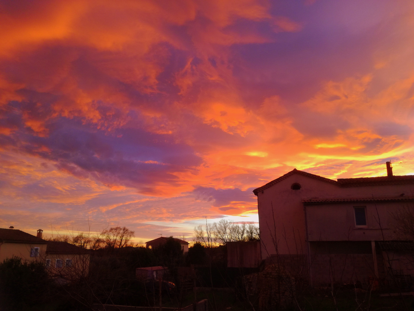 Mon ciel ce soir .....