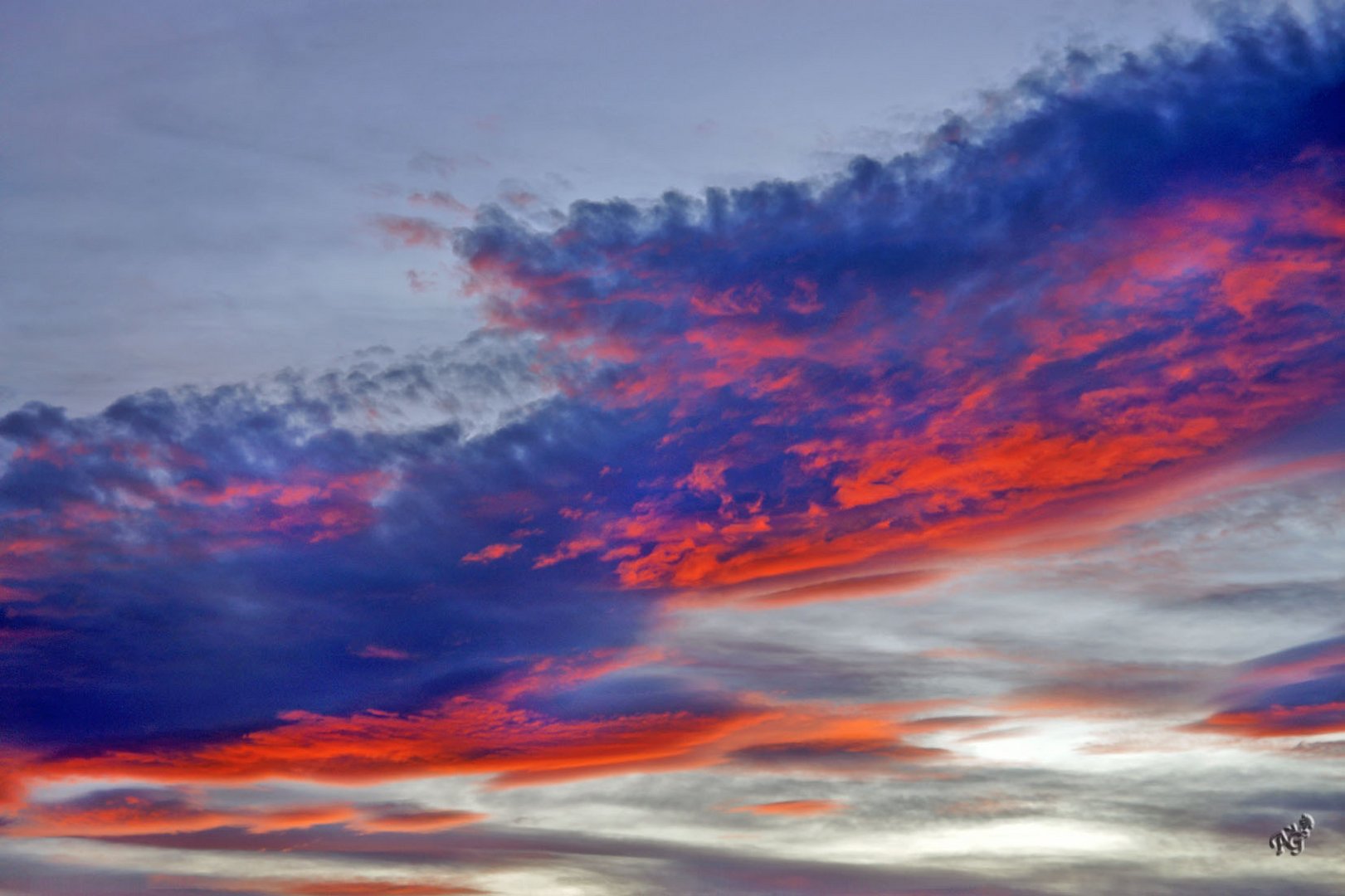 Mon ciel de décembre ....depuis le balcon