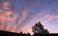 Mon ciel de samedi avant le lever de soleil