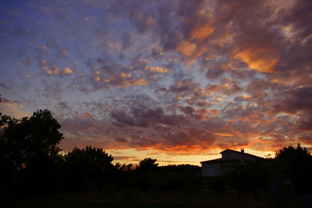 Mon ciel du soir .....