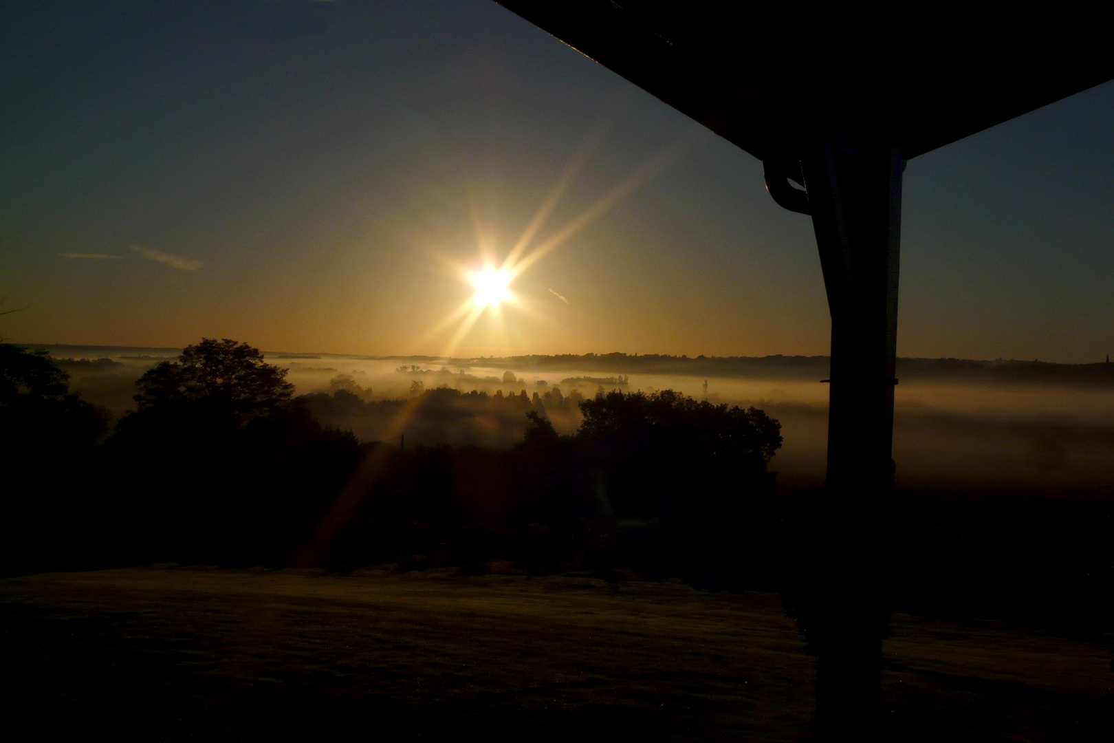 Mon contre jour sans retouche .