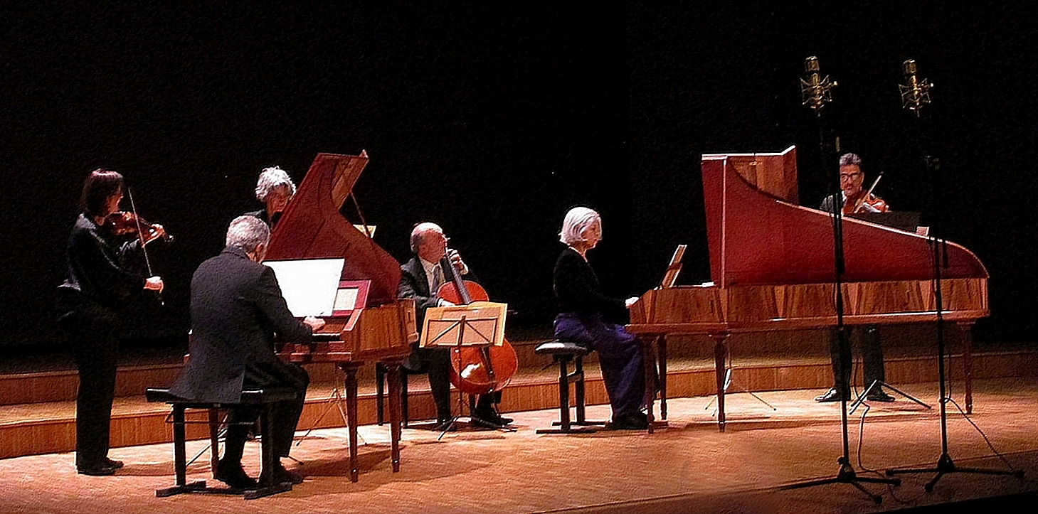 mon dimanche musical... 2 pianos, violons, violoncelle