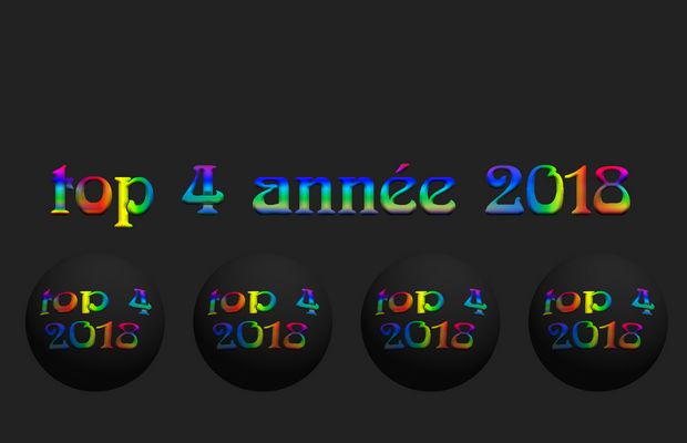 Mon top 4 2018