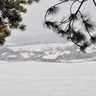 mon village sous la neige