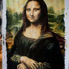 Mona Lisa nachgemalt