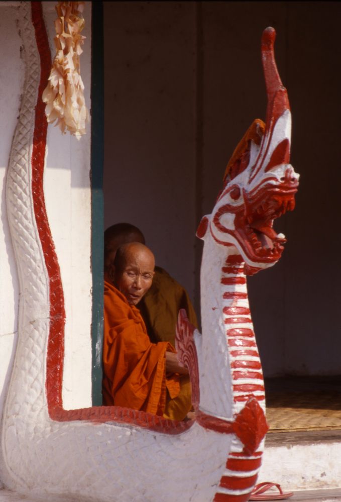 monaci al tempio