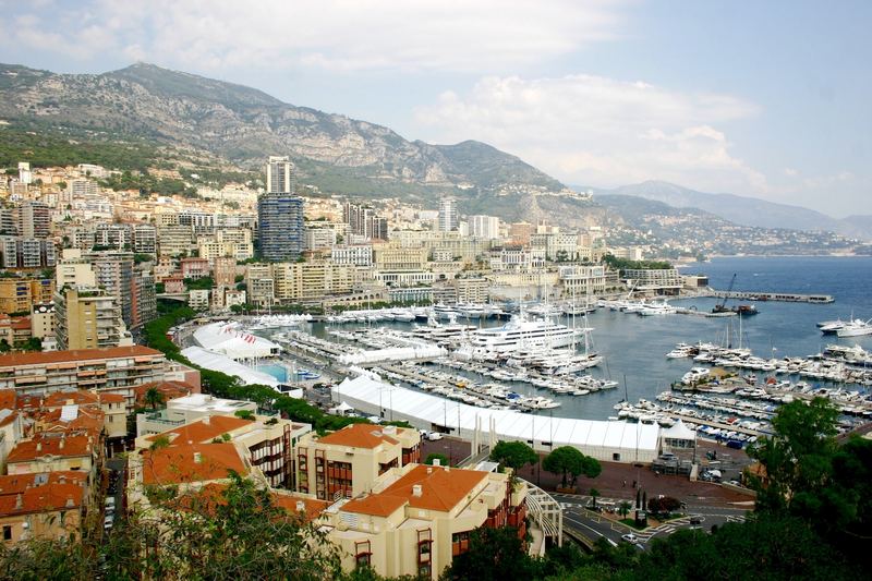 Monaco - Blick auf Monte Carlo