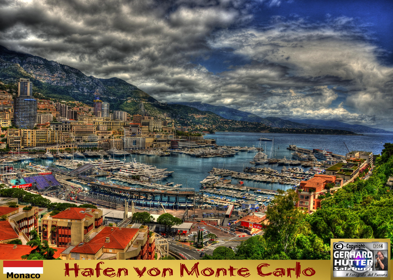 Monaco - Hafen von Monte Carlo