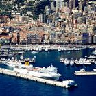 Monaco - helicopter view