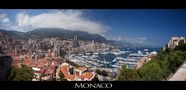 Monaco Skyline by Norbert Kloss 