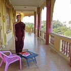 Monaco studente a Mandalay, Myanmar