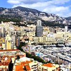 Monaco vu d'en haut