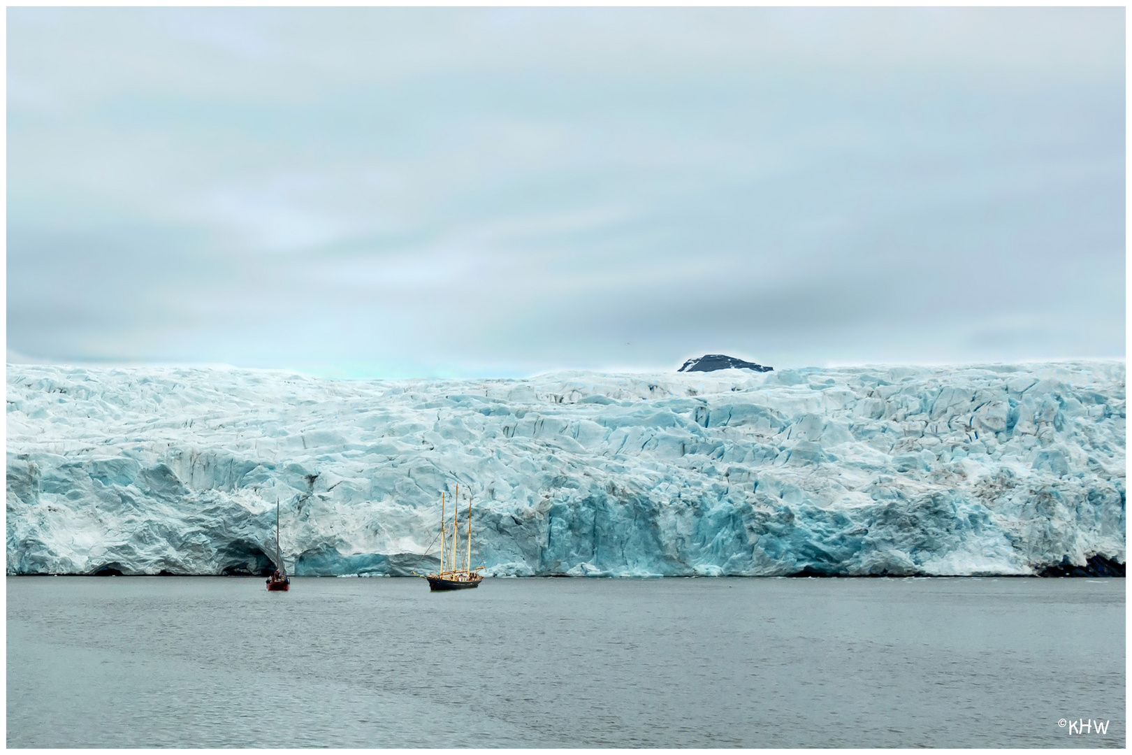 Monacobreen-Gletscher am Liefdefjord (Spitzbergen)