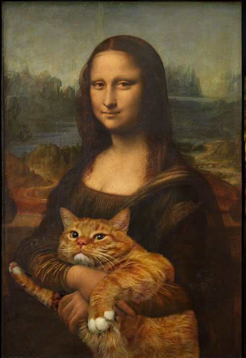 Monalisa und die Katze