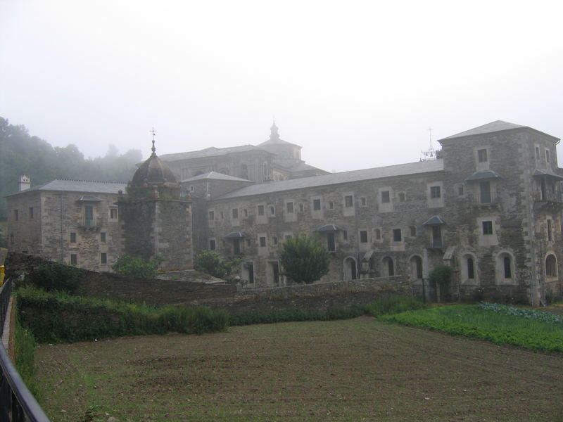 Monasteria Samos im Morgennebel