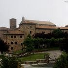 MONASTERIO DE LEYRE CON NIEBLA