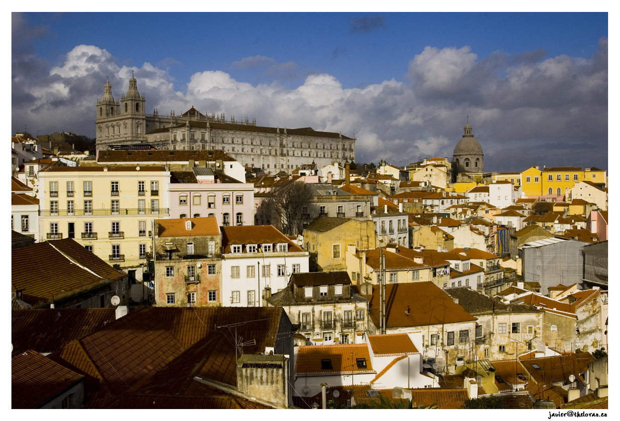 Monasterio de Sao Vicente de Fora desde La Alfama