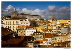 Monasterio de Sao Vicente de Fora desde La Alfama