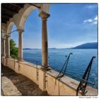 Monastero di Santa Caterina del Sasso, colonnato