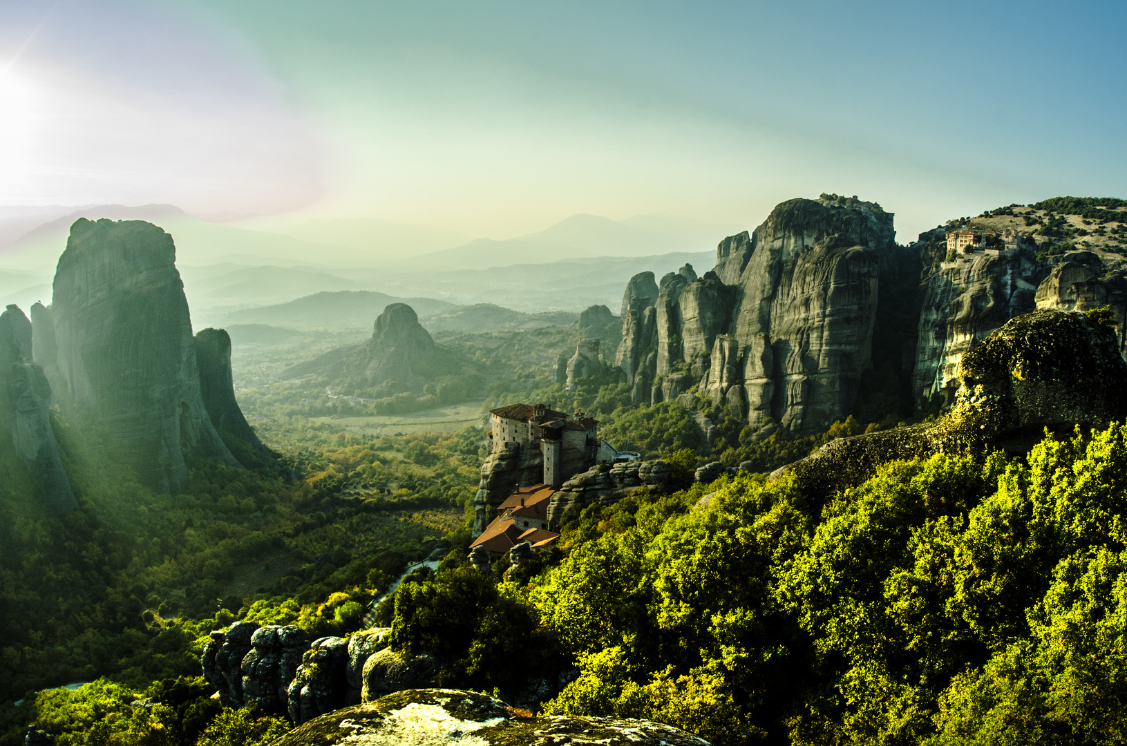 Monastery in Meteora, Greece