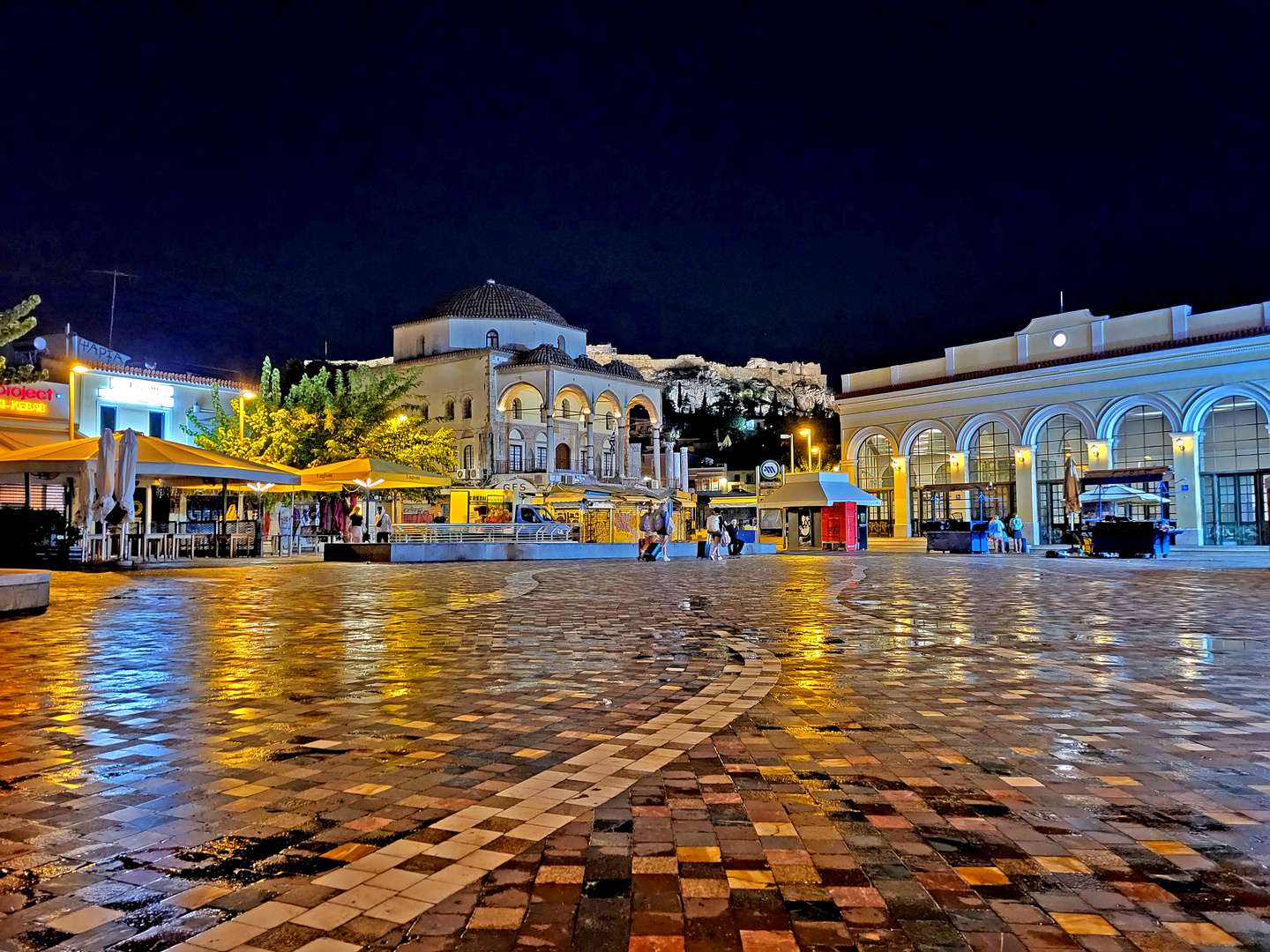 Monastiraki Square, Athen 