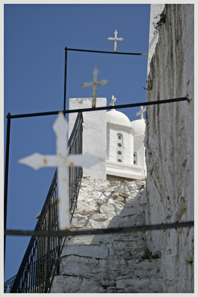 Monastry stairs at Koroni