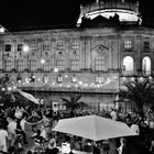 Monbijou - Tanzszene mit Bode Museum im Hintergrund